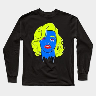 Trippy Monroe Long Sleeve T-Shirt